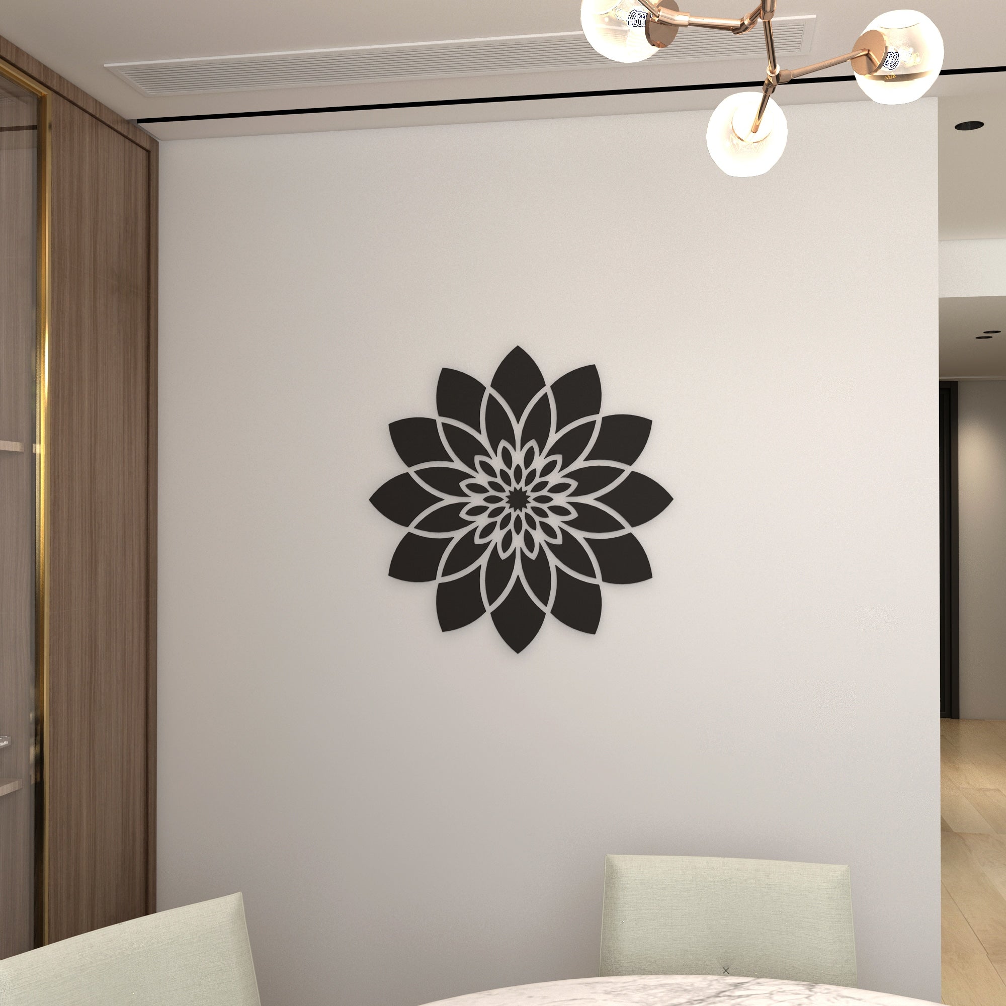 Water Lily 3D Wall Art