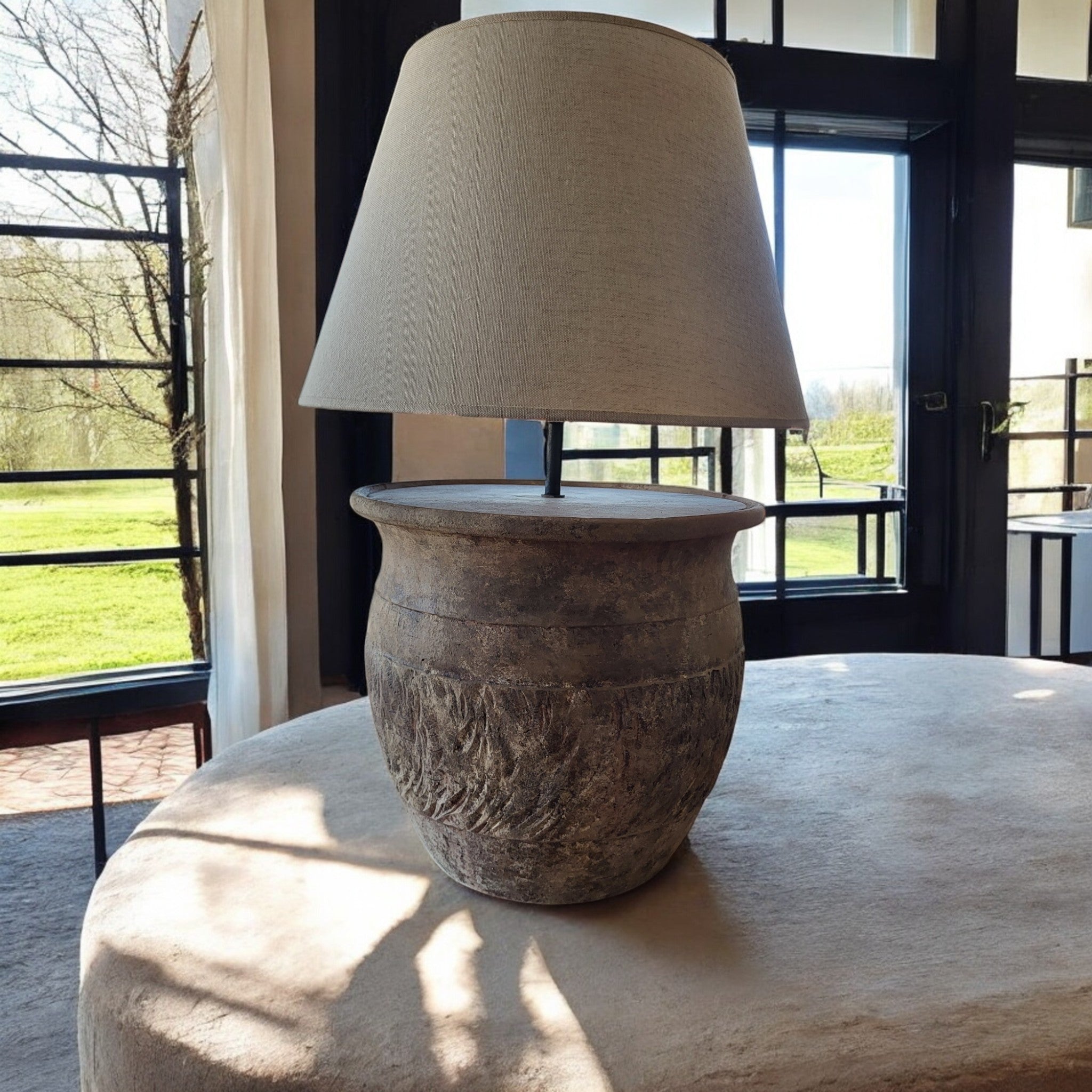 Terracotta no.RRL42 - ceramic table lamp