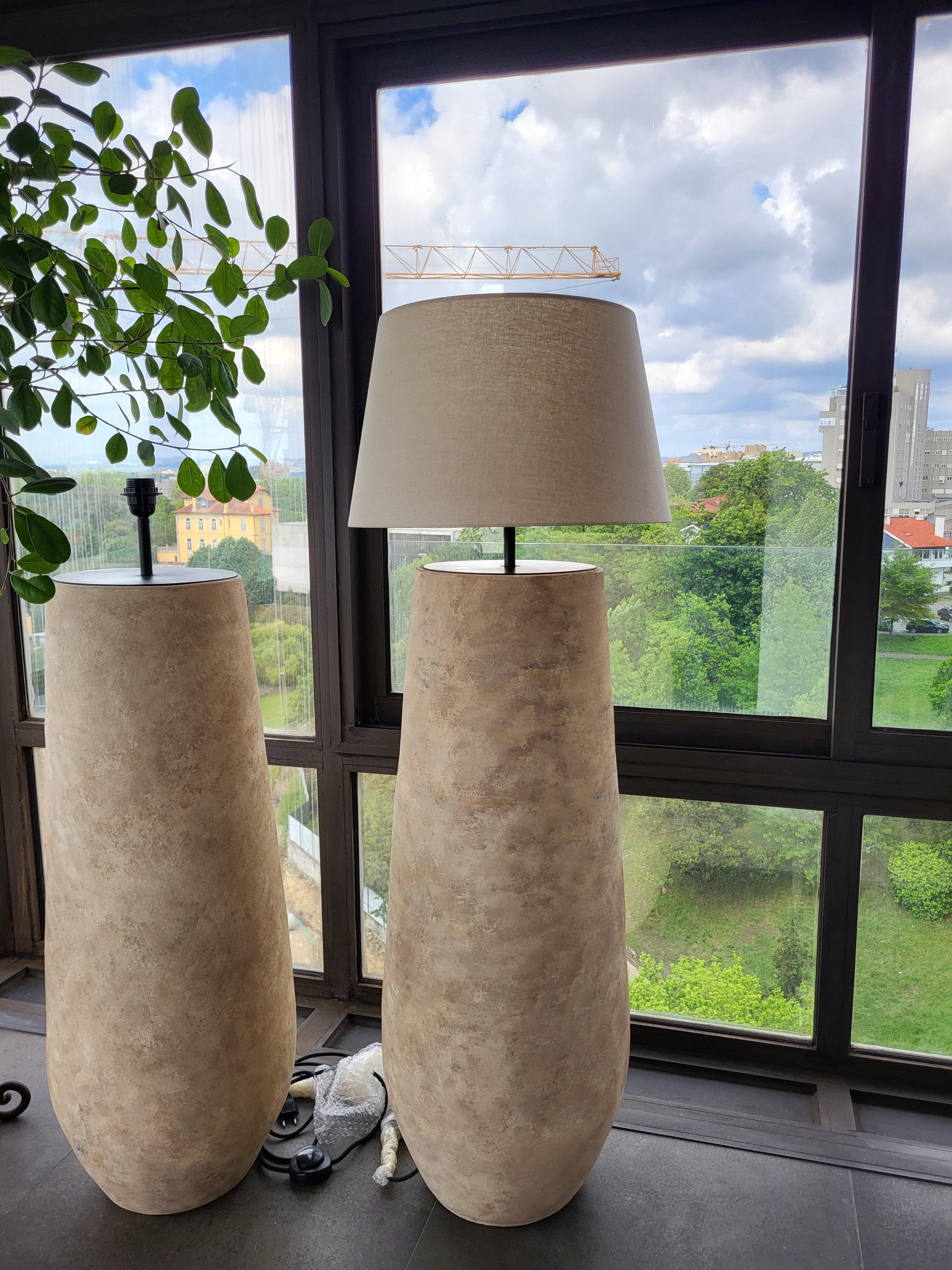 Ela n37 - Ceramic Floor-lamp
